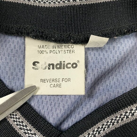 Vintage Sondico Padded Soccer Goalkeeper Jersey Mens Medium Goalie Football - Picture 8 of 12